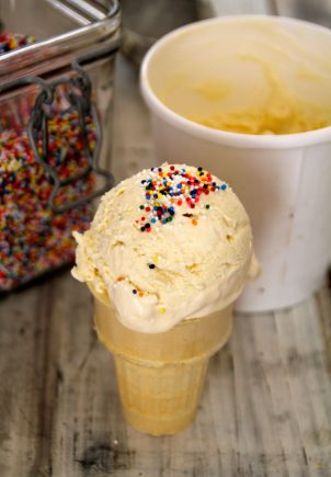 vaniljeis uten iskremmaskin