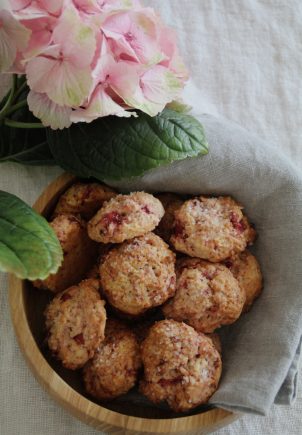 jordbærcookies