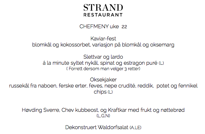 Strand Restaurant