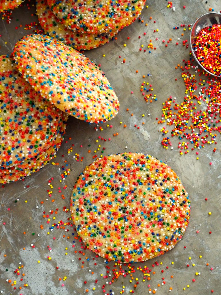 fargerike cookies