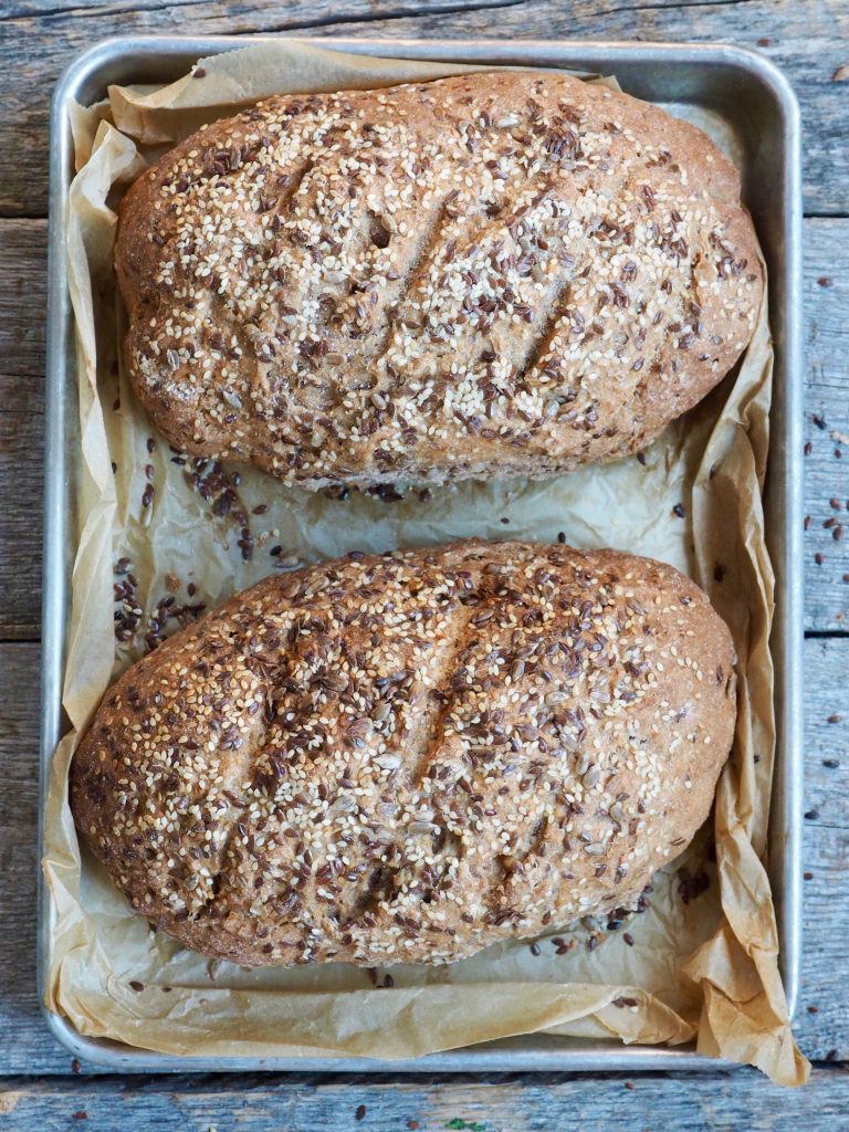 Grovbrød med frø