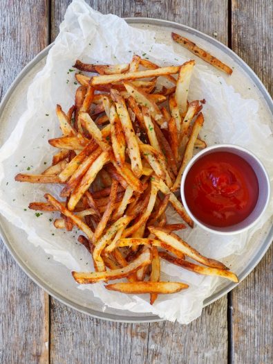ovnsbakte pommes frites