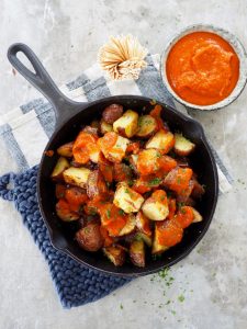 Spanske tapaspoteter (patatas bravas)