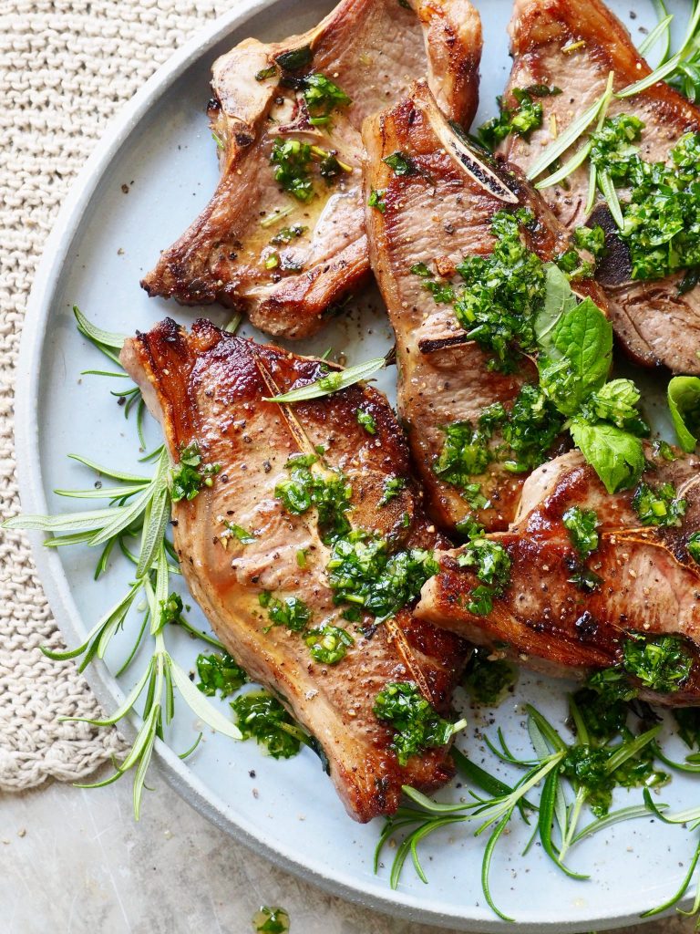 Lammekoteletter med gremolata