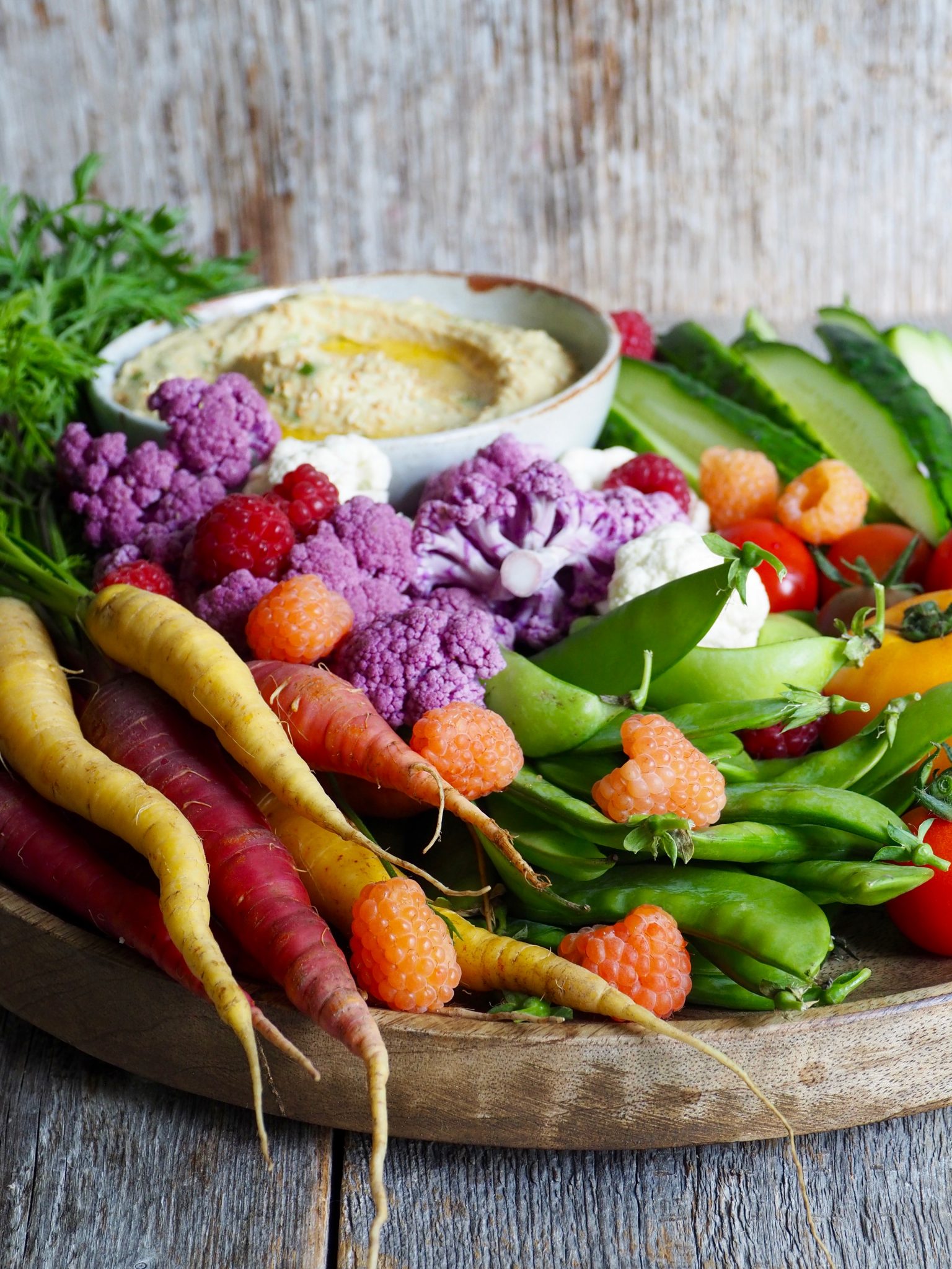 hummus med røde linser Mat På Bordet
