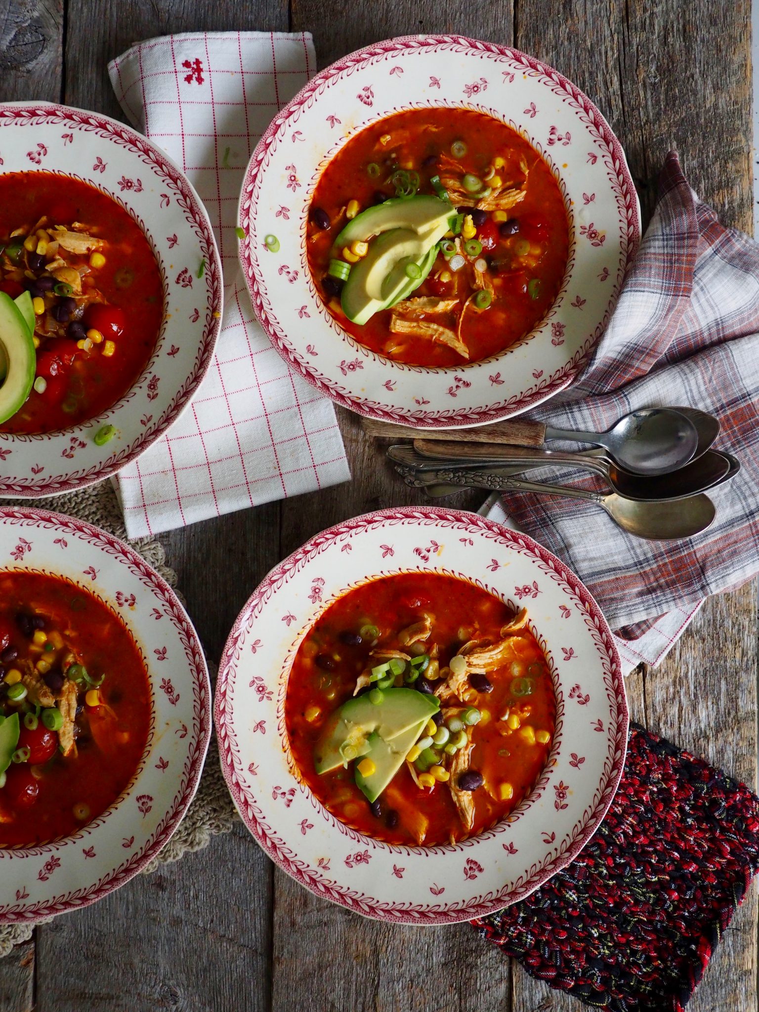 Tacosuppe med kylling - Mat På Bordet