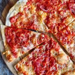 Eltefri, langtidshevet pizzadeig