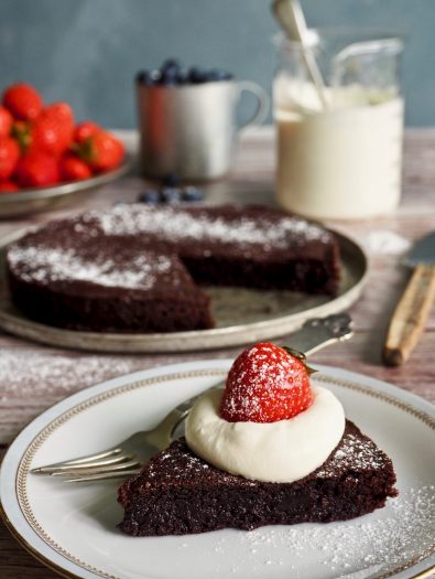Klassisk kladdkake