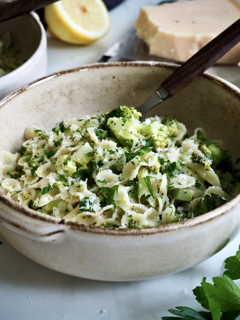 Grønn pasta / brokkolipasta