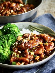 Kylling med cashewnøtter