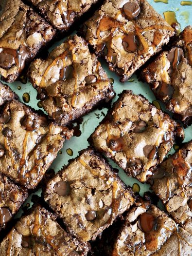 Brownies med brune bananer