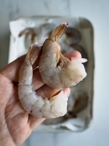 Sprøstekt sesam scampi - superdigg fingermat!