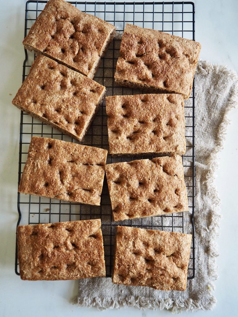 Eltefritt grovbrød i langpanne