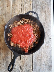 15 minutters chiligryte med bønner - chili sin carne