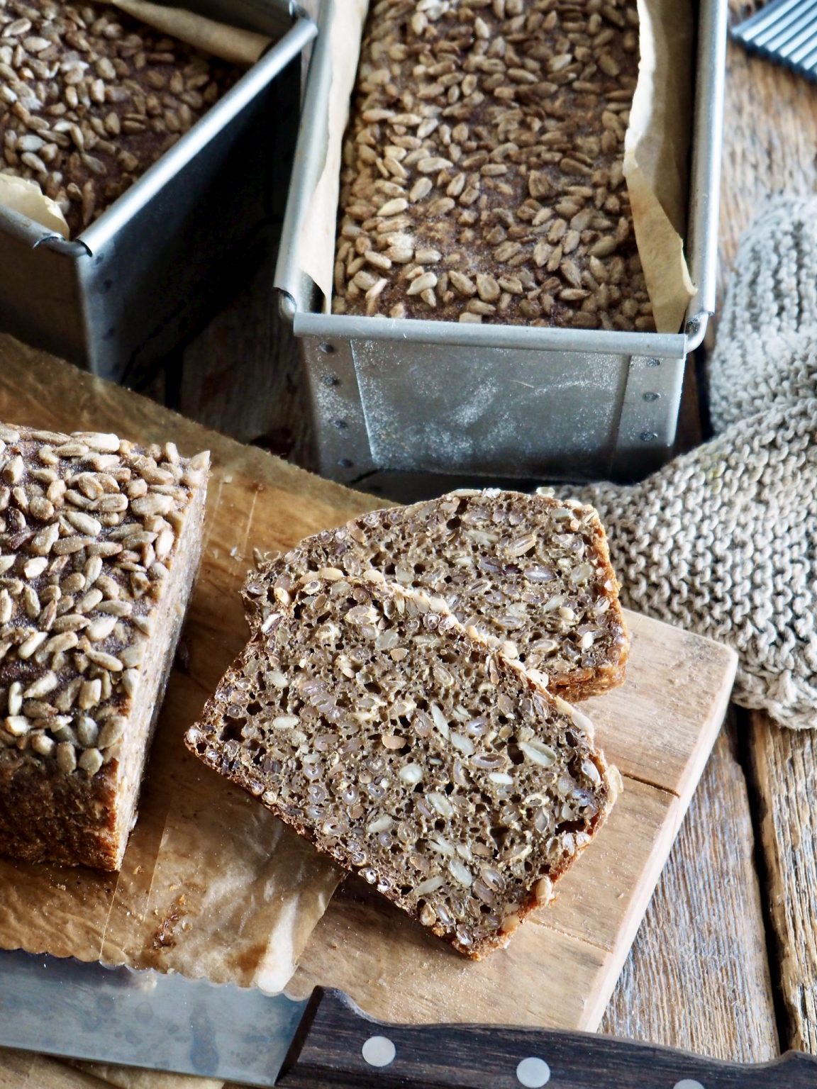 Dansk rugbrød - eltefritt til og med.. - Mat på Bordet