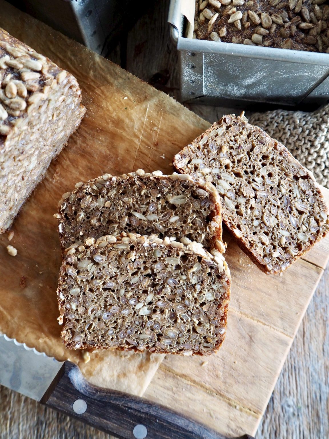 Dansk rugbrød - eltefritt til og med.. - Mat på Bordet