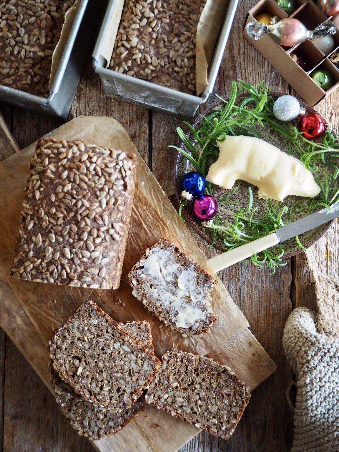 Dansk rugbrød - eltefritt til og med.. - Mat på Bordet