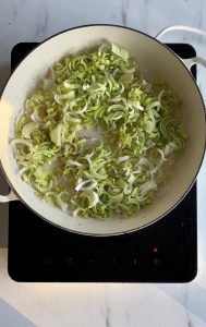 Estragon kylling med ris, spinat og ruccola - alt i en gryte/one pot