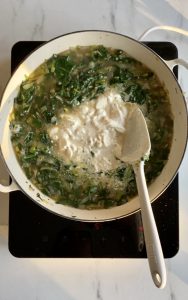 Estragon kylling med ris, spinat og ruccola - alt i en gryte/one pot