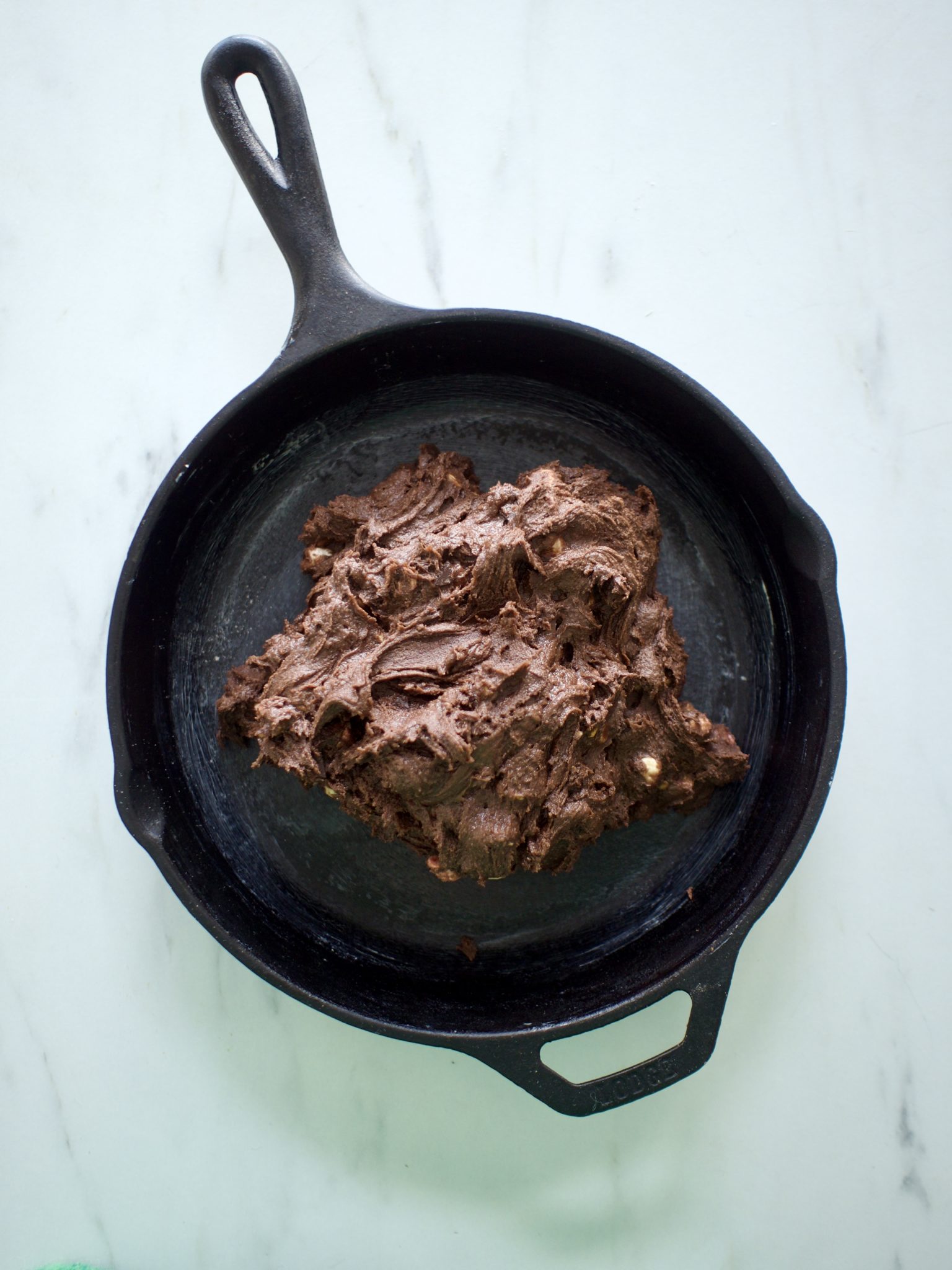 En stoooor sjokoladecookie i stekepanne (eller form)