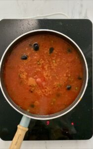 Alt-i-ett gryte (one pot) PASTA PUTTANESCA