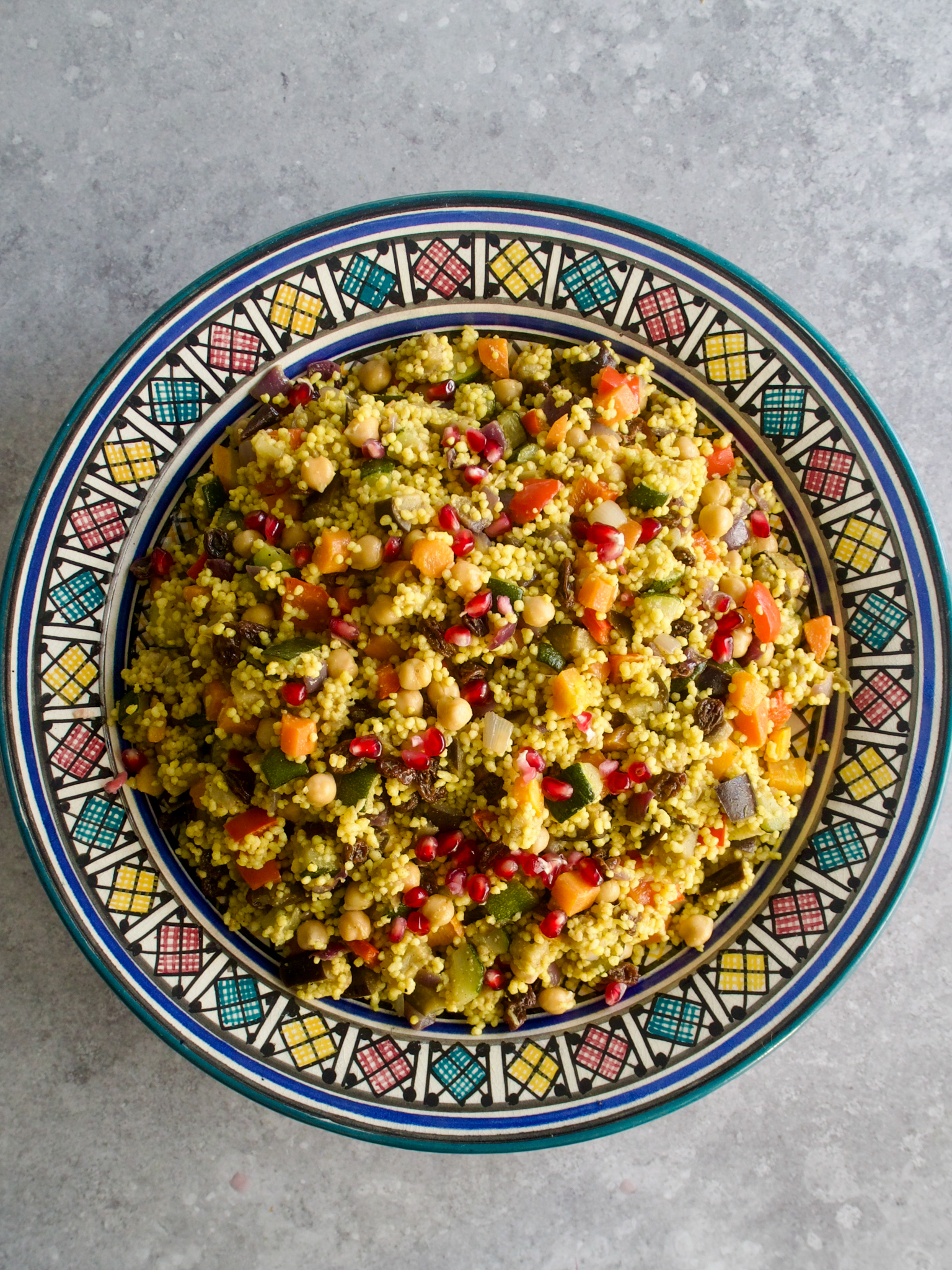 MAROKKANSK-INSPIRERT COUSCOUSSALAT 