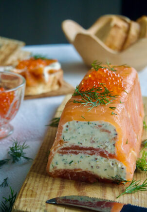 Terrine med røkelaks