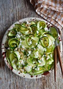 Enkel squashsalat - en skikkelig god salat