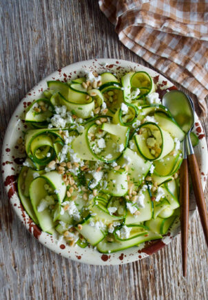 Enkel squashsalat - en skikkelig god salat