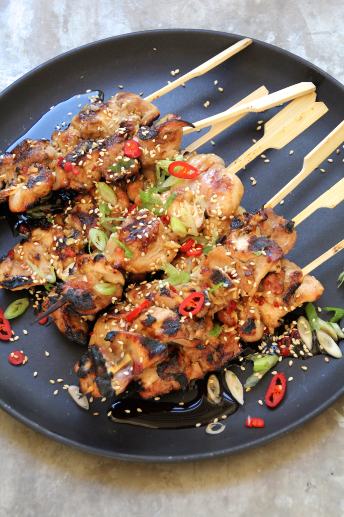 Asiatiske kyllingspyd