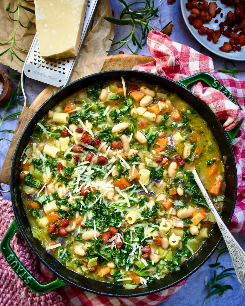 Pasta e fagioli - italiensk pastasuppe