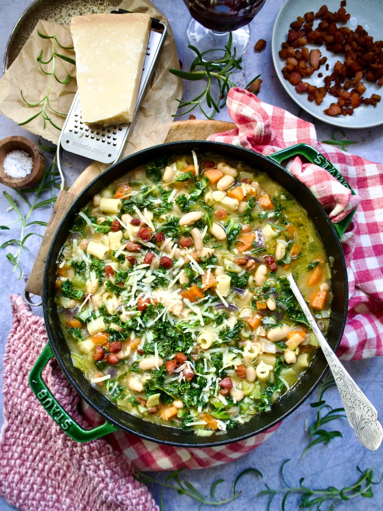 Pasta e fagioli - italiensk pastasuppe