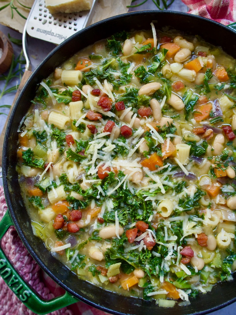 Pasta e fagioli - italiensk pastasuppe