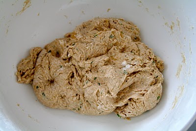 Eltefritt brød med timian og hvitløk