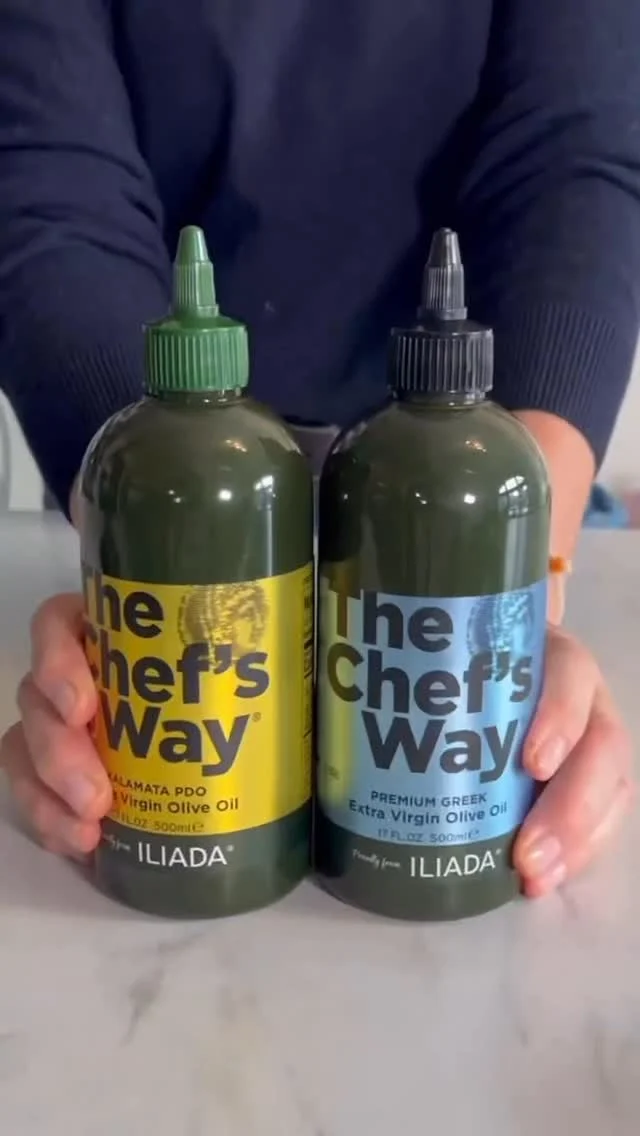 Annonse ⚡️NYHET! ⚡️Nå får du nydelig olivenolje fra @iliada_olive_oil i klemmeflaske!
Så praktisk!!